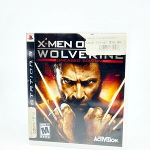 X-Men Origins: Wolverine (Sony PlayStation 3 PS3, 2009) Excellent Condition No S